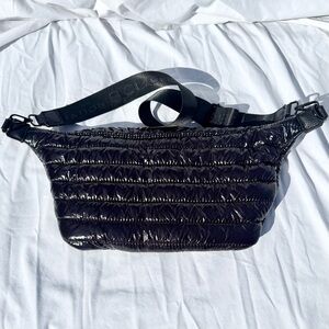 BCBGeneration Channel Quilted Sling Crossbody Bag